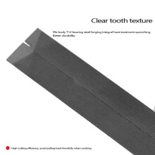 2X 6 Zoll Ast Sägen Feile T12 Lagerung Stahl Feinzahn Raspel Feile Zimmerei Holz Bearbeitung Hand Werkzeug mit TPR Griff