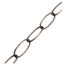5pcs 1M Heavy Duty Chain for Vintage Chandelier Hanging Lamp,Red Bronze