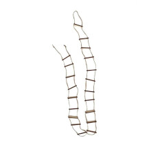 Mini Wooden Rope Ladder Wall Hangs,Miniature-C type 20 ladders