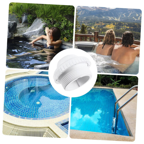 3 Pack Replacement Pool Inlet Nozzle Jet Fitting Set, Easy Installation and Enhanced Water Circulation 2