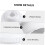 3 Pack Replacement Pool Inlet Nozzle Jet Fitting Set, Easy Installation and Enhanced Water Circulation 4