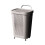 Modern Minimalists Plastic Storage Basket For Dirty-Gray 1