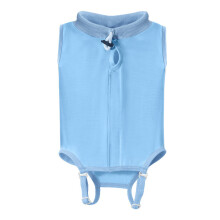 Combinaison de récupération post-chirurgicale respirante-Bleu M