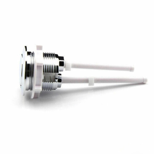 2PCS Toilet Flush Button Replaces 38mm Double-Button  Round Button Toilet Flush Button 1
