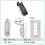 Push Button Cabinet Cam Lock Black 57mm Rod Secure Compression Latch for Distribution Box 2