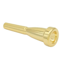Gold Trumpet Mouthpiece 5C 7C Durable Copper Build Clear Tone for Beginners and Professionals