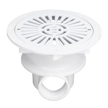 ABS Swimming Pool Main Drain Floor Drain G2 Threaded Fitting for Reliable Water Circulation