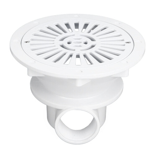 ABS Swimming Pool Main Drain Floor Drain G2 Threaded Fitting for Reliable Water Circulation
