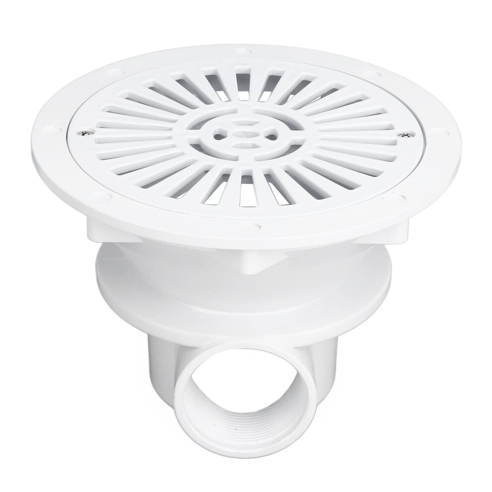 Abs Swimming Pool Main Drain Floor Drain G2 Threaded Fitting For Reliable Water Circulation 9330225515753