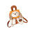 Plaids Hunderucksack, Tagesrucksack mit-Orangenhund 1