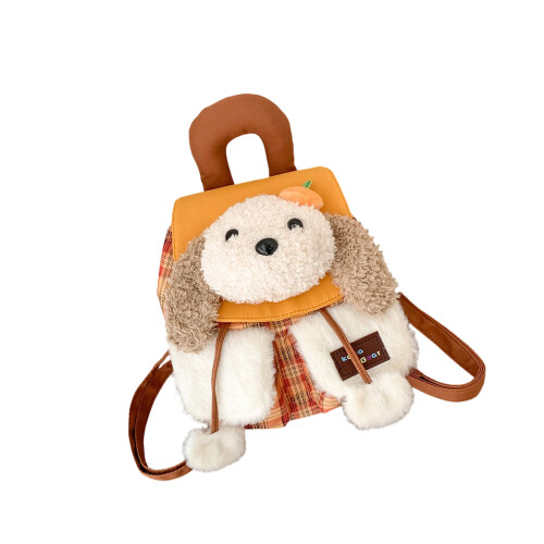 Plaids Hunderucksack, Tagesrucksack mit-Orangenhund