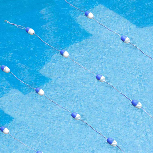 Pool Divider Rope 15ft Floating Safety Line for Swimming Pool, Durable Quick Setup 4.6m Divider