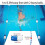 Pool Divider Rope 15ft Floating Safety Line for Swimming Pool, Durable Quick Setup 4.6m Divider 2