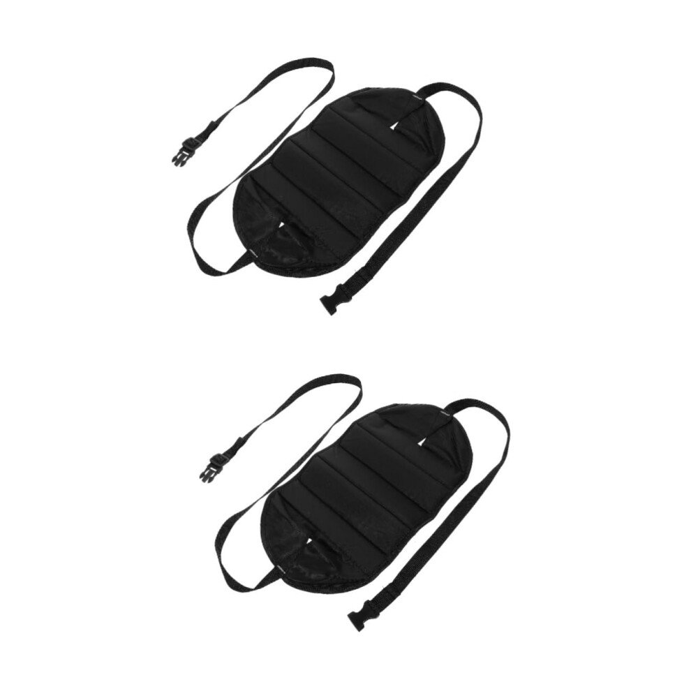 2pcs Airplane Footrest Hammock Adjustable Ergonomic Leg Support for Travel Comfort on Long Flights