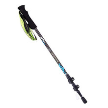 Adjustable Carbon Fiber Trekking Pole Ultralight Walking Stick with Cushioned Grip for Hiking