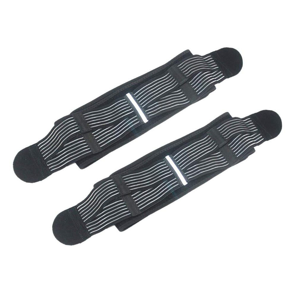 2pcs SI Joint Belt Sacroiliac Hip Support Brace Adjustable Compression AntiSlip Design