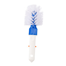 Pool Cleaning Brush with Stiff Bristles for Deep Scrubbing Corners Steps and Ladders Handheld Design