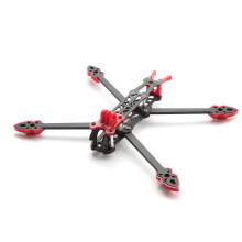 Mark4 8 Inch 375mm Carbon Fiber FPV Quadcopter Frame with 5mm Arms for Freestyle Racing DIY Build Red