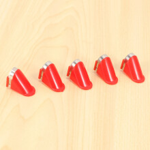 20pcs Stainless Steel Blades for Electric Potato Vegetable Fruit Peeler (Red)