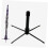 Foldable Flute and Clarinet Stand with Stable Tripod Support, SpaceSaving Holder for Home Practice 5