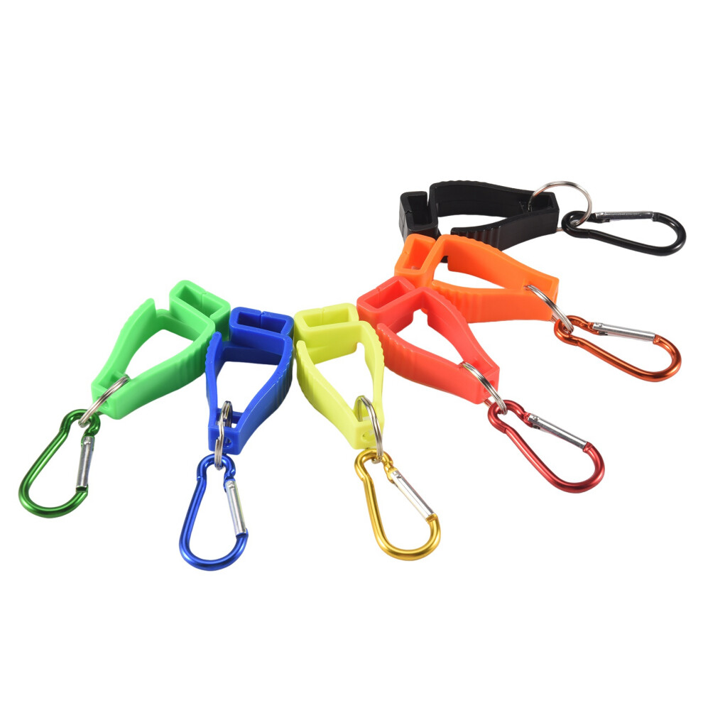 24Pcs Glove Clips For Work Glove Holders Glove Belt Clip With Metal Carabiners For Construction Worker Guard Labor 6034170002568