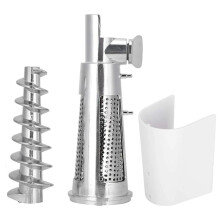 2X Meat Grinder Attachment for FGA Mixers, Tomato Juicer Strainer Screw Shaft Filter Sleeve Baffle