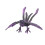Decorative Collectible Phoenixes Statue 3D Printed-Blackpurple 1