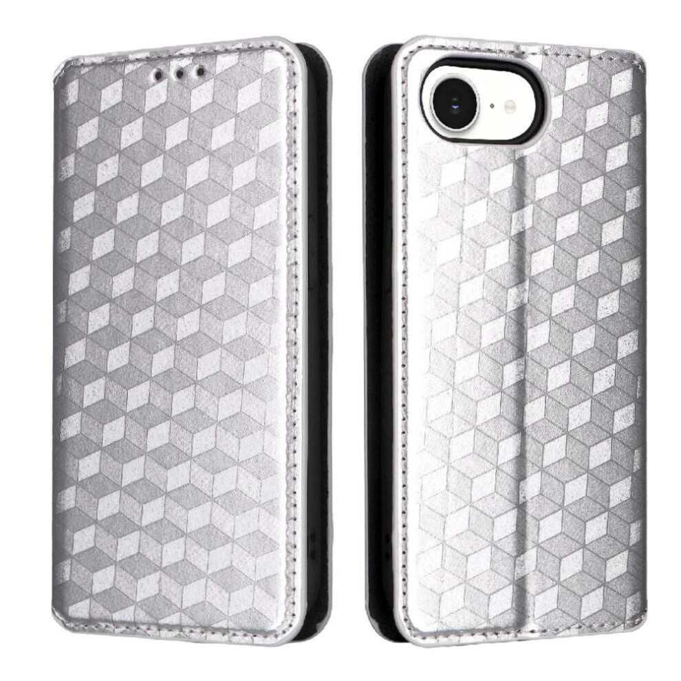 Case For Iphone 16E 3D Pattern Wallet Card Slots Holder Pu Leather Magnetic Closure 764563344246