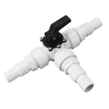 3 Way Garden Hose Splitter with Quick Flow Control, LeakReducing Seal, Outdoor Durable Build