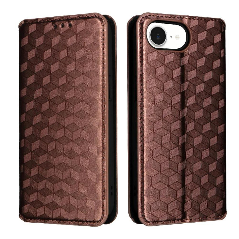 Case For Iphone 17E Pu Leather Magnetic Closure Wallet 3D Pattern Card Slots Holder 764563344284
