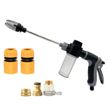 Pressure Car Wash Water Gun, Multifunctional Adjustable Spray Nozzle for Garden and Pet Cleaning