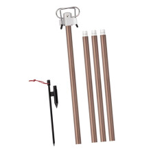 Camping Lantern Stand with Stable Support, Foldable Lightweight Rack for Outdoor Use