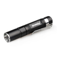LED Flashlight 3500LM Ultra Bright Q5 Zoomable Torch with 3 Modes Compact Pocket Size (A)