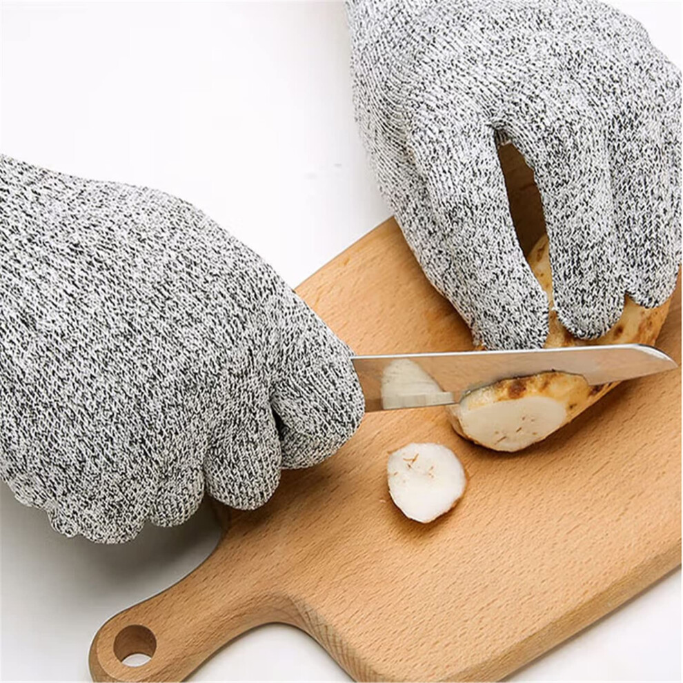 Level 5 Cut Resistant Safety Work Gloves With Ergonomic Grip For Kitchen And Carpentry Tasks 9771547032991