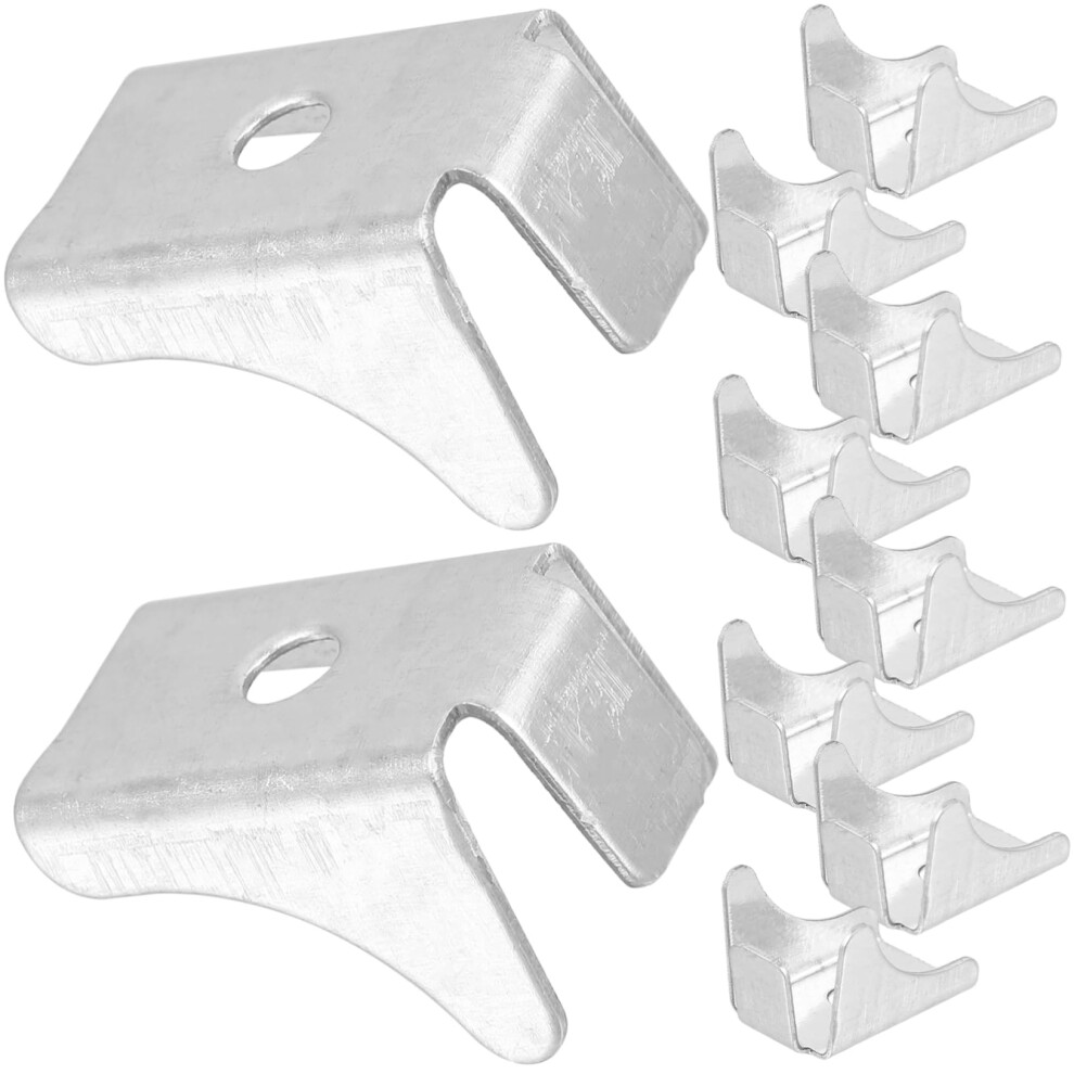 10Pcs Heavy Duty Metal Cabinet Shelf Support Clips For Kitchen Cabinets And Bookcase Shelves 9771547033110