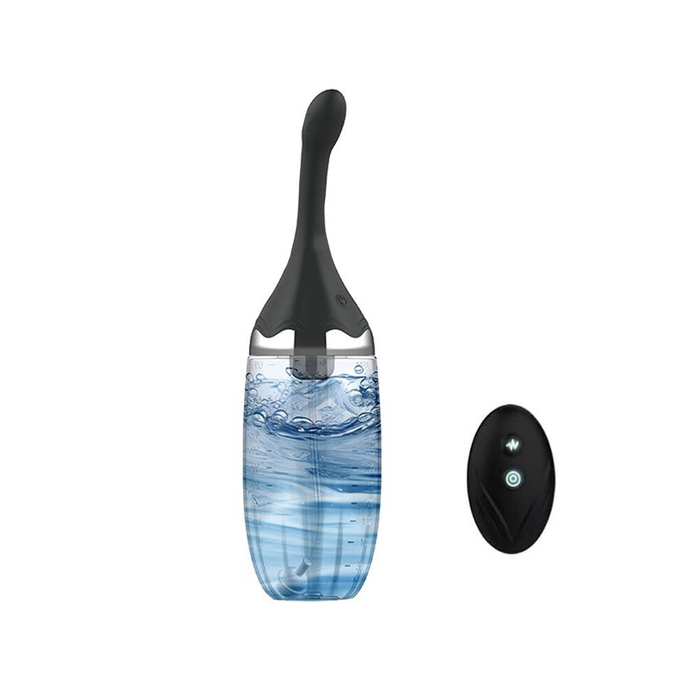Tauoh Anal Douche Automatic Enema Bulb - 20Oz Electric Enemas For Colon Cleanse For Women With 3 Speeds 5 Spouts
