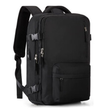 Large Capacity Travel Bag, Toiletry Bag, Portable Storage Bag, Backpack Black
