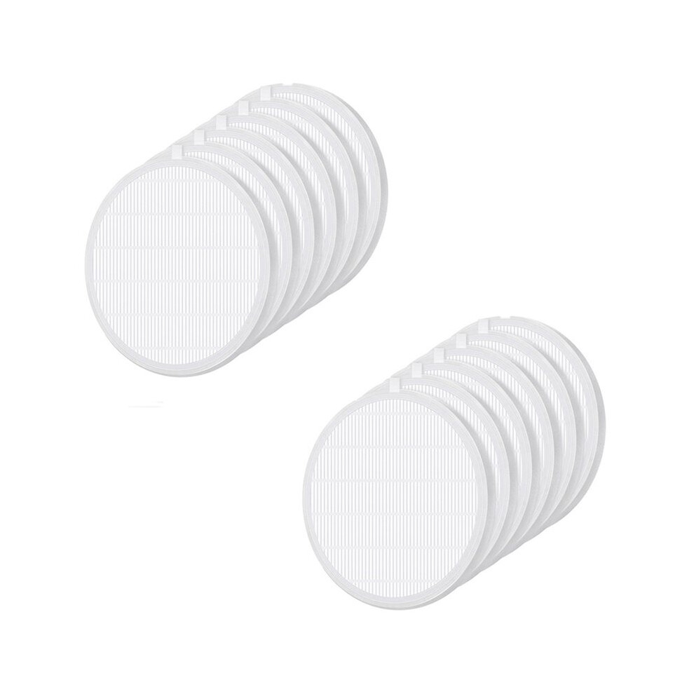 Tauoh 12 Pcs Nail Duster Replacement Parts Filter Element Replacement Applicable To Melody Susie Spro/Xc320j Nail Vacuum