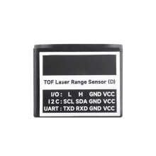 TOF ( of Flight) Laser Range Sensor, UART / I2C / IO Communication Support, Options for 50m Measuring Range