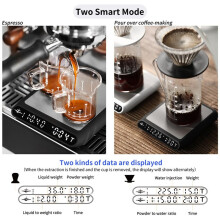 MHW-3BOMBER Drip Espresso Coffee Scale with Auto Timer USB Charging Kitchen Electronic Scale Cafe Home Barista