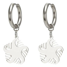 2026 StaRIFish Stainless Steel Earrings - Perfect Marine Animal Jewelry Gift for Special Occasions Silver