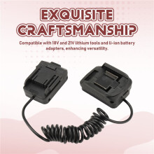 Battery Adapter Converter Extended Weight Reducer for 18V for Zhipu Hongsong Jingmi 21V Lithium Tool