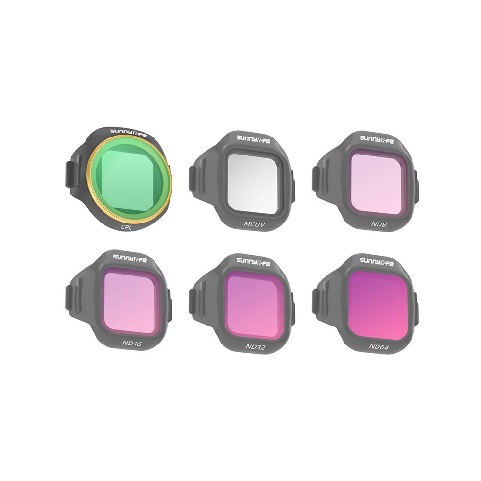 For 5 Pro Filter Set-Mcuv+Cpl+Nd8/16/32/64 Filters Drone Camera Filters For 5 Pro Drones Accessories 6034190408487