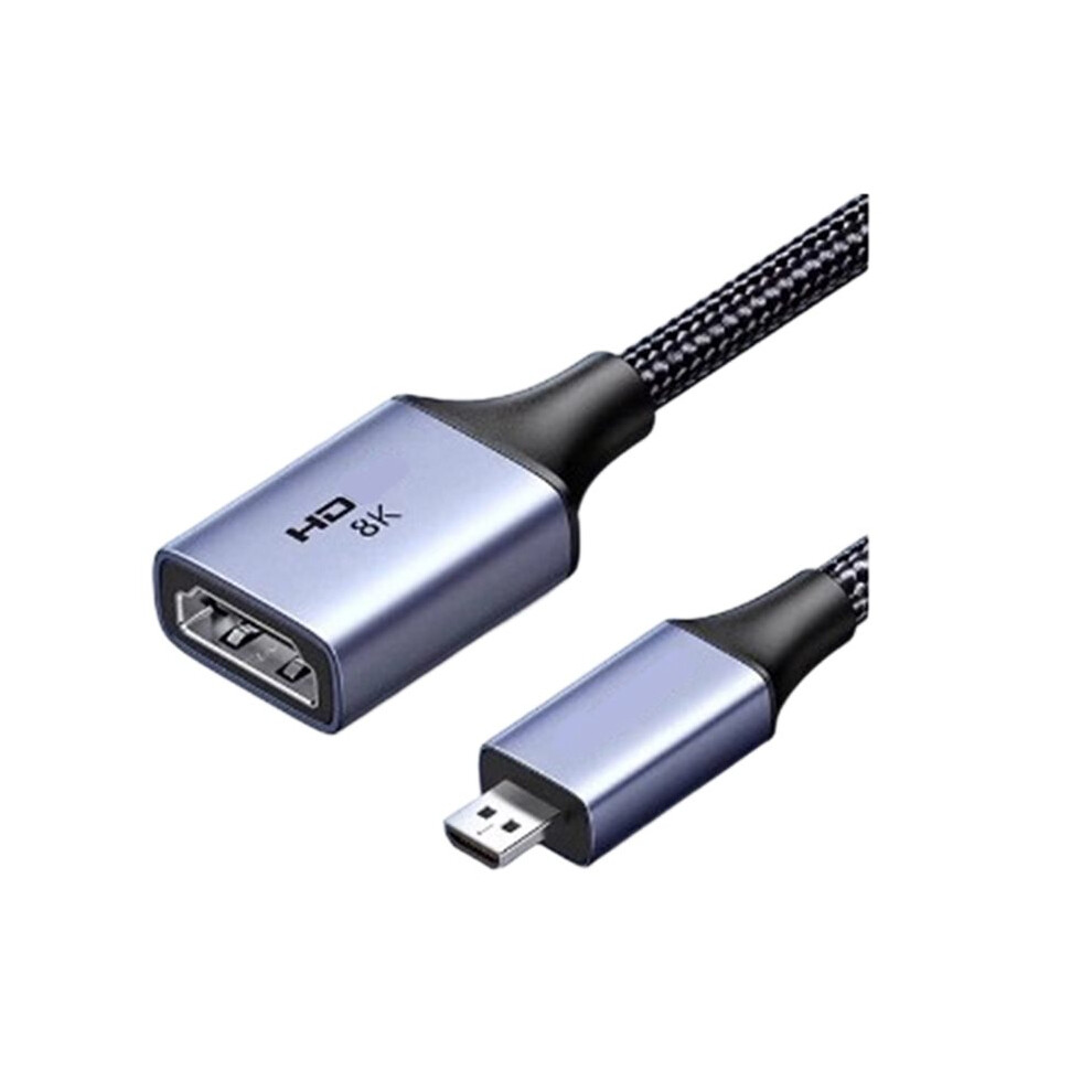 Micro-To -Compatible Adapter 8K 60Hz 3D For Hero 7 For Raspberry Pi 4 For For -Compatible Cable 6031540419957