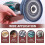 Kit de 8 Rodas de Polimento e Polimento de 6 Polegadas para Retificadora de Bancada, Furo de Eixo de 1/2", com Conjunto de 4 Compostos de Polimento, 3