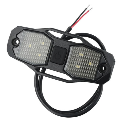 Roll Bar Mount LED Dome Light Rock Light with  Universal for -RZR UTV ATV Replace Car Accessories