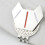 Hat Clip for Positioning Alignment, Player Position Marking Cap Badge, Suitable for All Golfers,A 3