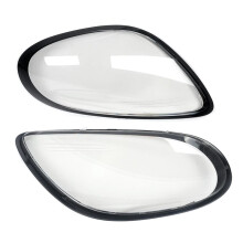 For Boxster Cayman 981 2013-2016 Car Headlamp Cover Transparent Lampshade Front Headlight Lens Shell Cover