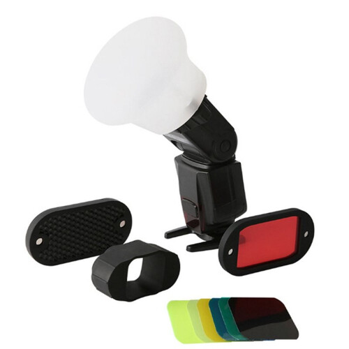 Silicone Soft Light Shade Modular Flash Accessories for   Yongnuo Camera 2