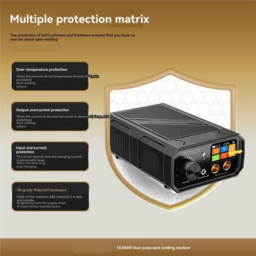10000W Portable 18650 Lithium Battery Spot  DIY  Welding Machine Battery Pack  Tool Weldable 0.3mm EU 2